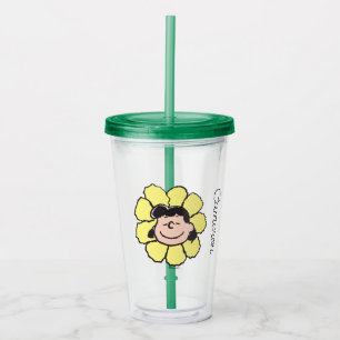 Vaso Acrílico Cacahuetes Lucy Flower