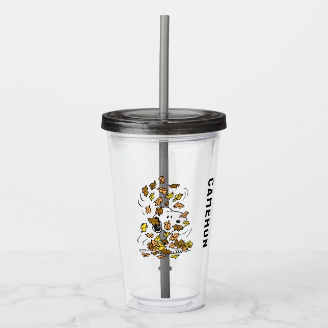 Vaso Acrílico Cacahuetes | Nilo de hojas insonorizadas (Anverso)