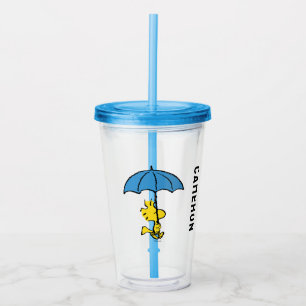 Vaso Acrílico Cacahuetes   Paraguas azul de Woodstock