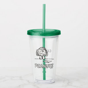 Vaso Acrílico Cacahuetes   Peppermint Patty Thoughts