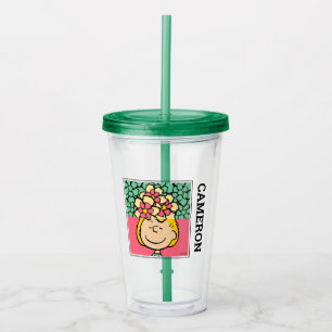 Vaso Acrílico Cacahuetes Sally Half & Half Flowers
