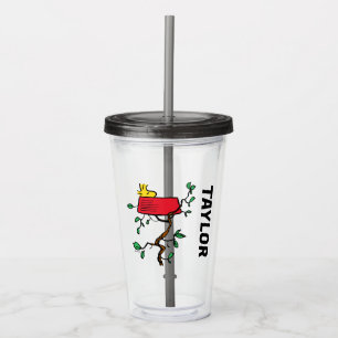 Vaso Acrílico Cacahuetes Secuestro de madera en el plato de Sn