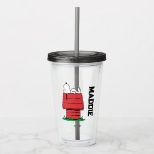 Vaso Acrílico Cacahuetes   Secuestro de Snoopy