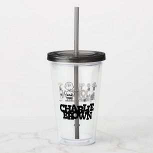 Vaso Acrílico Cacahuetes   Siempre Charlie Brown