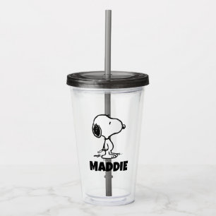 Vaso Acrílico Cacahuetes   Snoopy