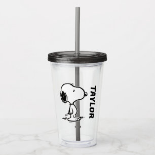 Vaso Acrílico Cacahuetes   Snoopy