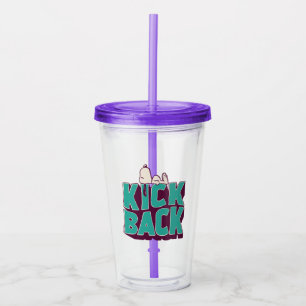 Vaso Acrílico Cacahuetes   Snoopy Kickback