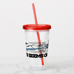 Vaso Acrílico Cacahuetes   Snoopy & Linus
