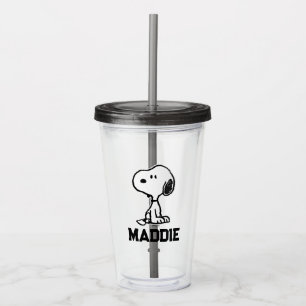 Vaso Acrílico Cacahuetes   Snoopy Turns   Añadir su nombre