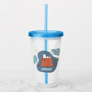 Vaso Acrílico Cacahuetes   Snoopy & Woodstock   Añadir su nombre
