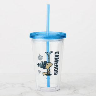 Vaso Acrílico Cacahuetes   Woodstock Ski Pro   Añadir su nombre
