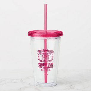 Vaso Acrílico Caddyshack   Bushwood Country Club Caddy Day Golf 