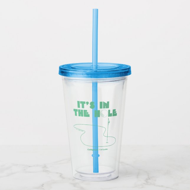 Vaso Acrílico Caddyshack | Está en el agujero (Anverso)