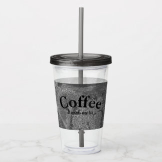 Vaso Acrílico Café