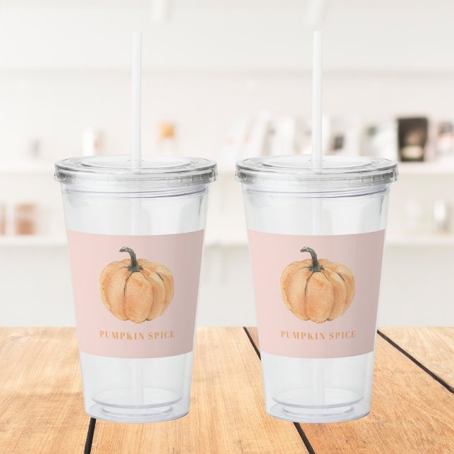 Vaso Acrílico Calabaza acuática de las especias de calabaza| Nar (Subido por el creador)