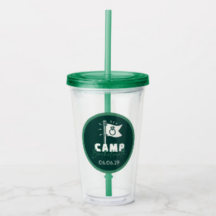 Vaso Acrílico Camp de Despedida de Soltera