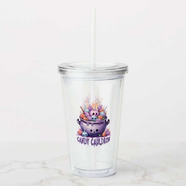 Vaso Acrílico Candy Cauldron (Anverso)