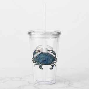 Vaso Acrílico Cangrejos - rancios