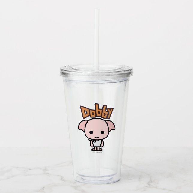 Vaso Acrílico Caricatura Dobby Art 2 (Anverso)