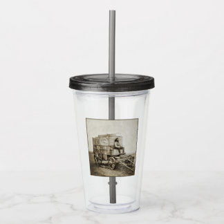 Vaso Acrílico Carro de fotografía de Roger Fenton Realismo Fotog