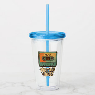 Vaso Acrílico Cassette clásico