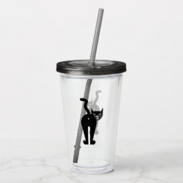 Vaso Acrílico Cattitude