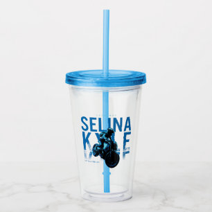 Vaso Acrílico Catwoman Selina Kyle Motorcycle