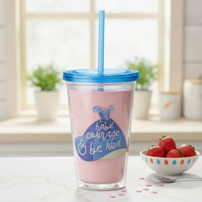 Vaso Acrílico Cenicienta (Subido por el creador)