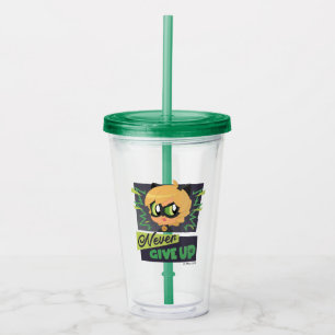 Vaso Acrílico Chibi Cat Noir Nunca se rinde