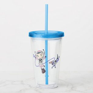 Vaso Acrílico Chica asteroide