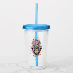 Vaso Acrílico Chica Gamer