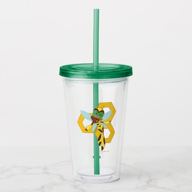 Vaso Acrílico CHICAS del DC Super Hero Bumble Bee (Anverso)