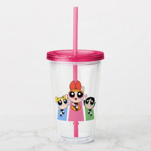 Vaso Acrílico Chicas poderosos vuelan alto