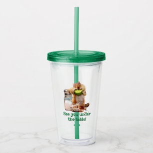 Vaso Acrílico Chipmunk con lima