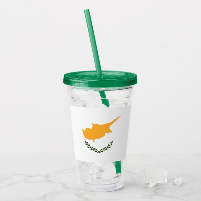 Vaso Acrílico Chipre (Anverso (hielo))
