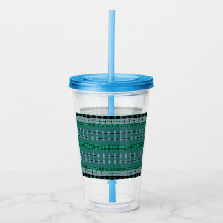 Vaso Acrílico Chispas de cabezas de rosa