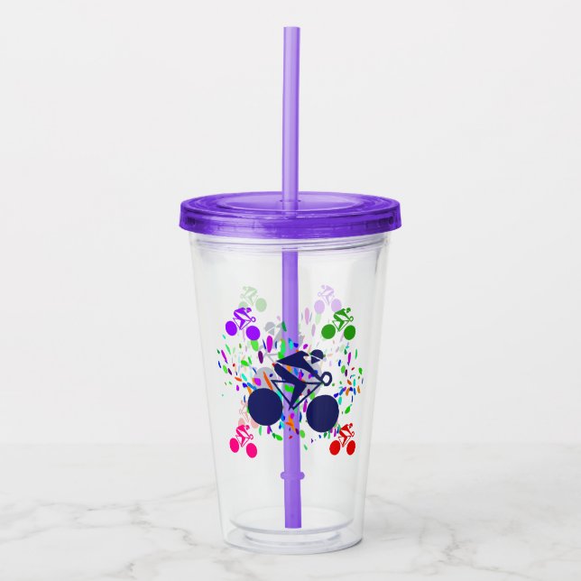 VASO ACRÍLICO CICLISMO (Anverso)