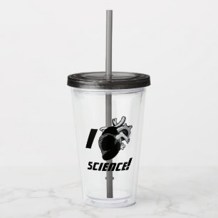 Vaso Acrílico Ciencia I (del corazón anatómico)