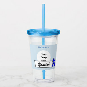 Vaso Acrílico Cinta Blue Standard de Kenneth Yoncich
