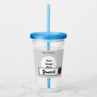 Vaso Acrílico Cinta negra del amante por Kenneth Yoncich