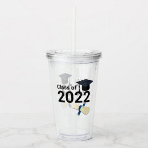 Vaso Acrílico Clase elegante de año de graduación de 2022