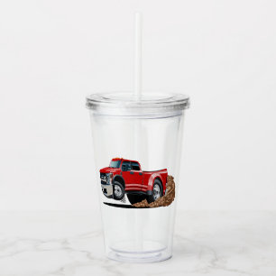 Vaso Acrílico Coche de dibujos animados