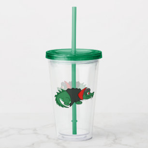 Vaso Acrílico Cocodrilo de vampiros
