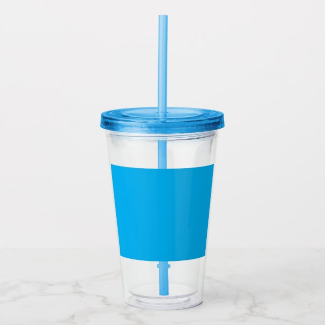 Vaso Acrílico Colección Murugi Drinkware Blu (Anverso)