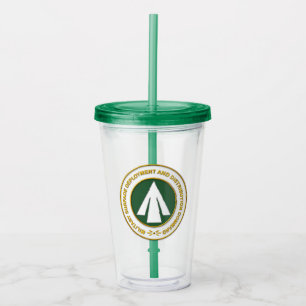 Vaso Acrílico Comando de distribución de despliegue de superfici