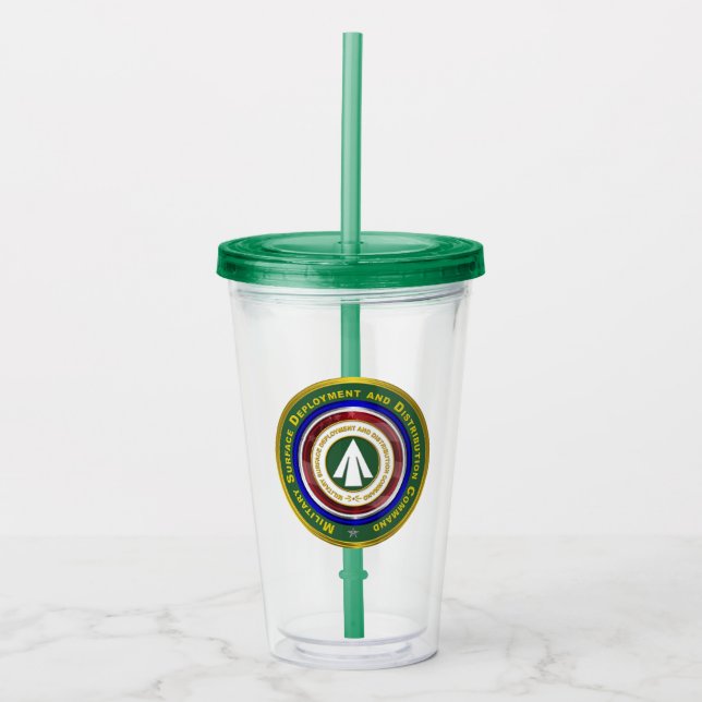 Vaso Acrílico Comando de distribución de despliegue de superfici (Anverso)