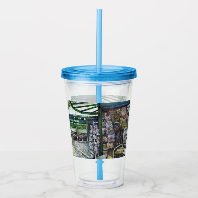 Vaso Acrílico ¿Cómo Una Imagen, Inimaginativa? (Anverso)