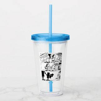Vaso Acrílico Comportamiento es igual a verdad Tumbler acrílico