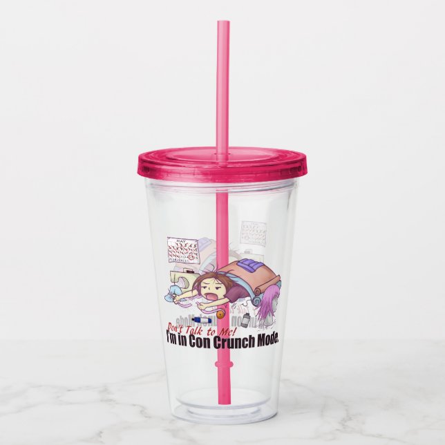 Vaso Acrílico Con Crunch (Anverso)