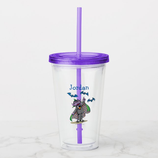 Vaso Acrílico Conteo de vintage von Count (Anverso)